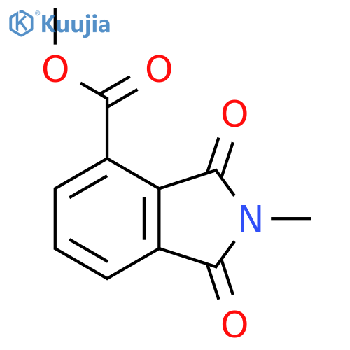 Methyl 2-methyl-1,3-dioxoisoindoline-4-carboxylate structure