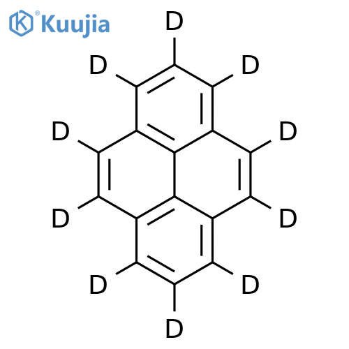 Pyrene-d10 structure