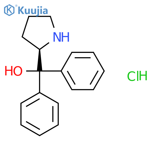 (R)-α,α-Diphenylprolinol Hydrochloride structure