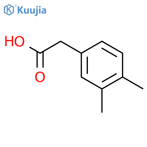 2-(3,4-Dimethylphenyl)acetic acid structure