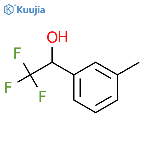 2,2,2-trifluoro-1-(3-methylphenyl)ethan-1-ol structure