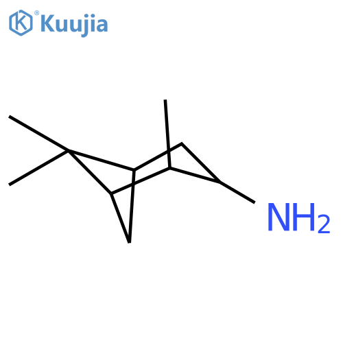 Bicyclo[3.1.1]heptan-3-amine,2,6,6-trimethyl- structure