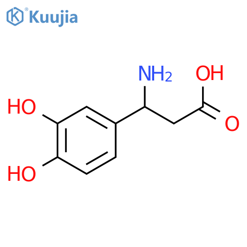 3-(3,4-Dihydroxyphenyl)-b-alanin structure