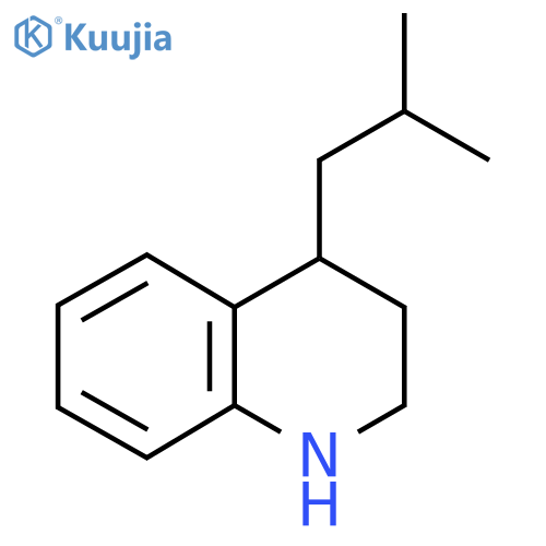 4-(2-Methylpropyl)-1,2,3,4-tetrahydroquinoline structure