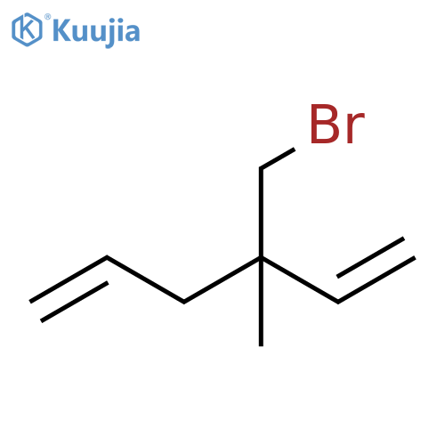 1,5-Hexadiene, 3-(bromomethyl)-3-methyl- structure