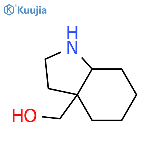 (Octahydro-1H-indol-3a-yl)methanol structure