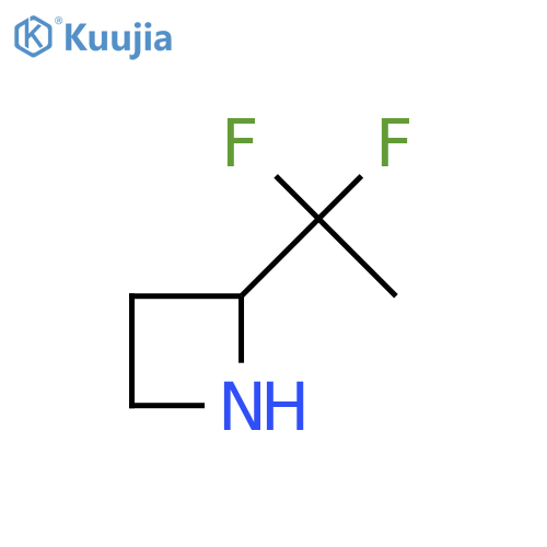 2-(1,1-difluoroethyl)azetidine structure