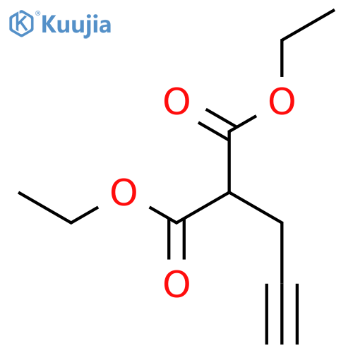 Diethyl 2-(prop-2-yn-1-yl)malonate structure