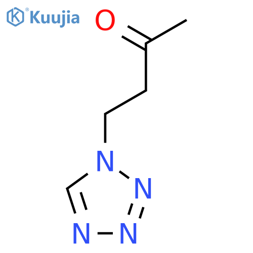 4-(1H-1,2,3,4-tetrazol-1-yl)butan-2-one structure