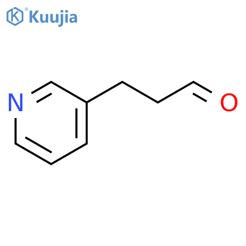 3-(Pyridin-3-yl)propanal structure