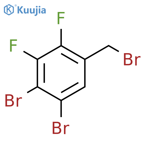 4,5-Dibromo-2,3-difluorobenzyl bromide structure