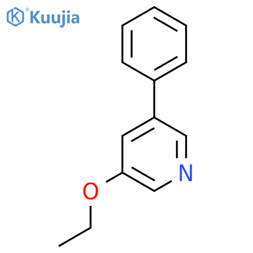 3-Ethoxy-5-phenylpyridine structure