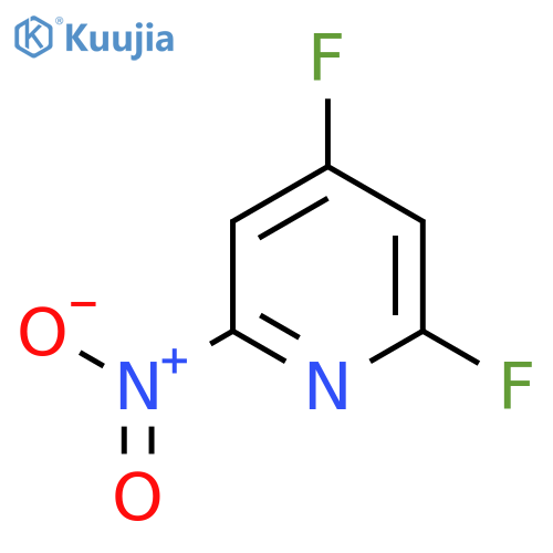 2,4-Difluoro-6-nitropyridine structure