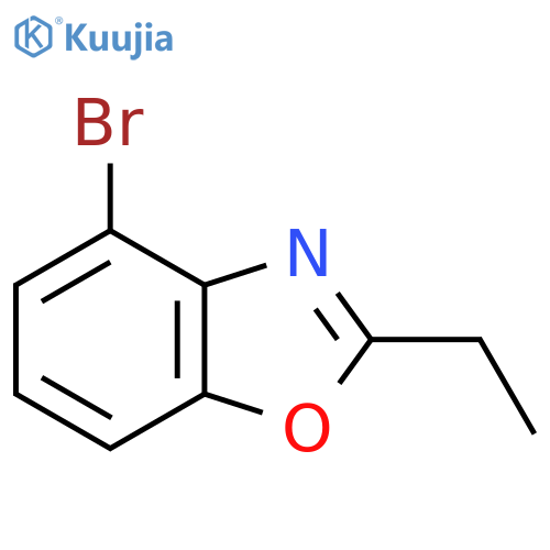 4-Bromo-2-ethylbenzo[d]oxazole structure