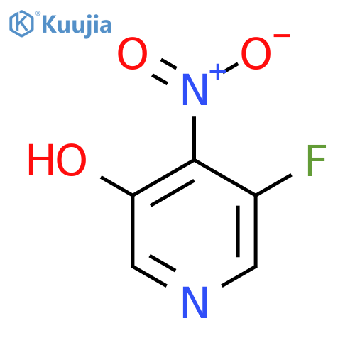 3-Fluoro-5-hydroxy-4-nitropyridine structure