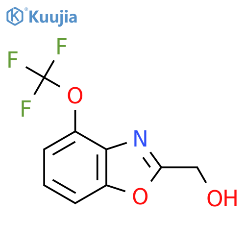 (4-(Trifluoromethoxy)benzo[d]oxazol-2-yl)methanol structure