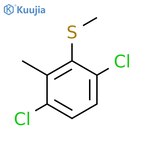 (3,6-Dichloro-2-methylphenyl)(methyl)sulfane structure