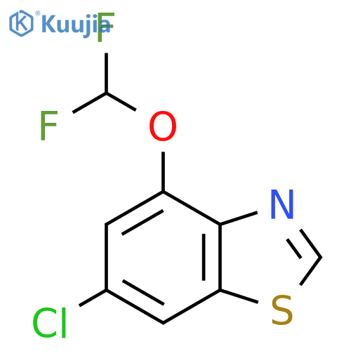 6-Chloro-4-(difluoromethoxy)benzothiazole structure