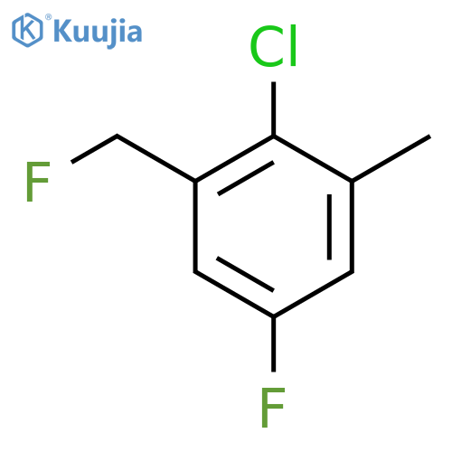 2-Chloro-5-fluoro-3-(fluoromethyl)toluene structure