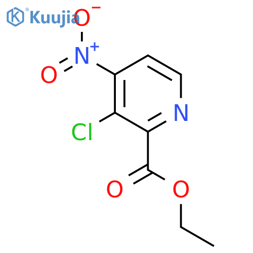 Ethyl 3-chloro-4-nitropicolinate structure