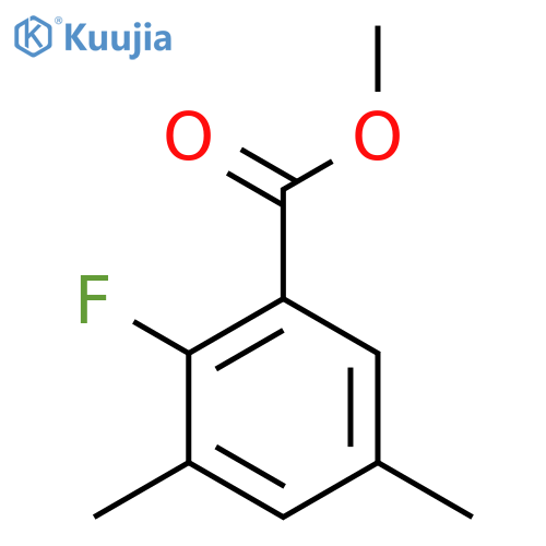 Methyl 3,5-dimethyl-2-fluorobenzoate structure
