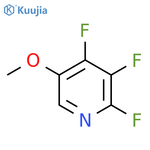 5-Methoxy-2,3,4-trifluoropyridine structure