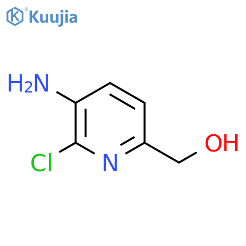 3-Amino-2-chloropyridine-6-methanol structure