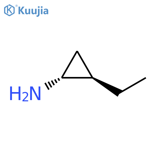 (1R,2R)-2-Ethyl-cyclopropylamine structure