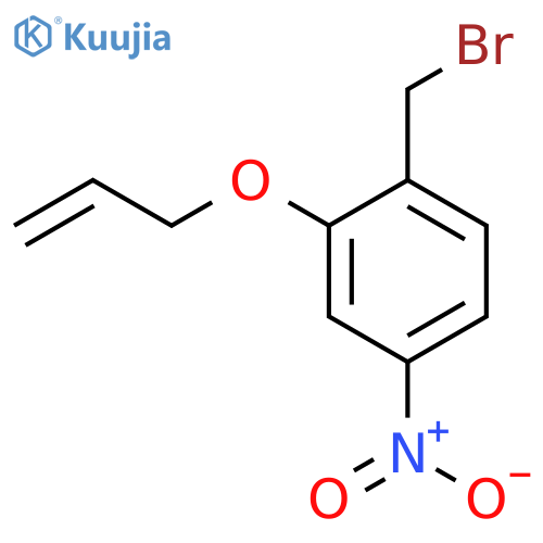 2-(Allyloxy)-4-nitrobenzyl Bromide structure