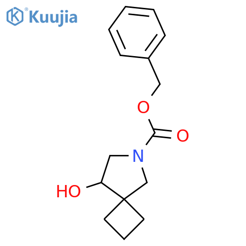 Benzyl 8-hydroxy-6-azaspiro[3.4]octane-6-carboxylate structure