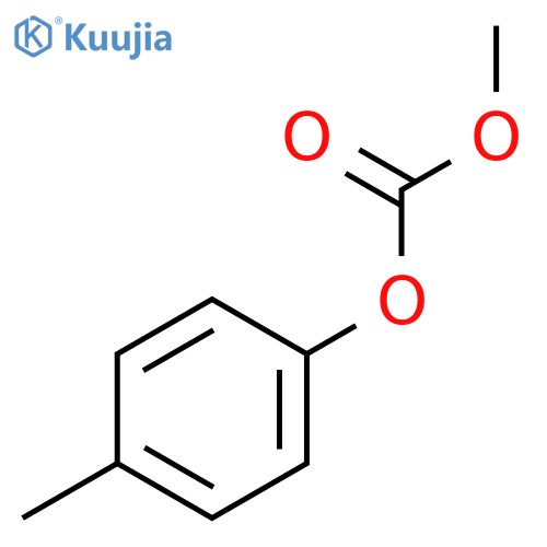 Carbonic acid, methyl 4-methylphenyl ester structure