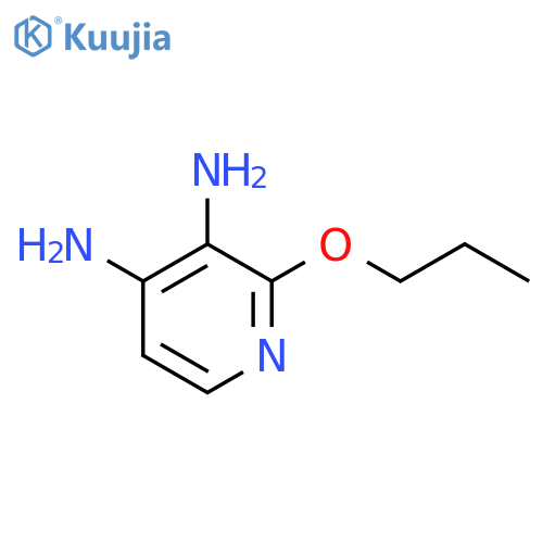 2-Propoxypyridine-3,4-diamine structure