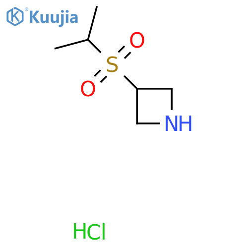 3-(Propane-2-sulfonyl)azetidine hydrochloride structure