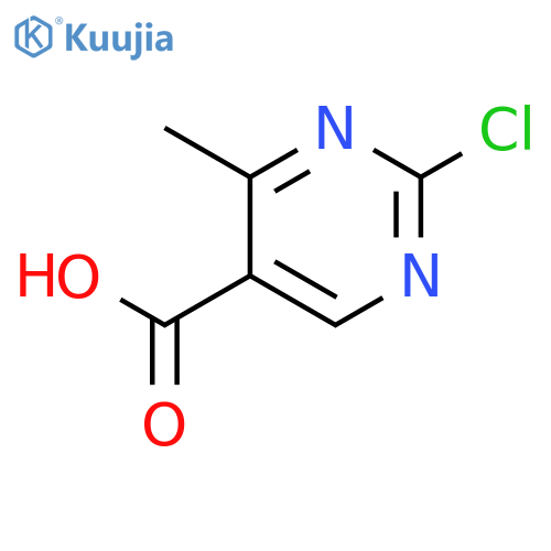 2-Chloro-4-methylpyrimidine-5-carboxylic acid structure