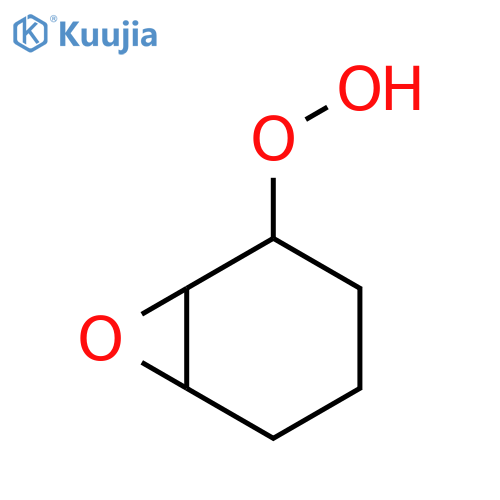 7-Oxabicyclo[4.1.0]heptane,2-hydroperoxy- structure