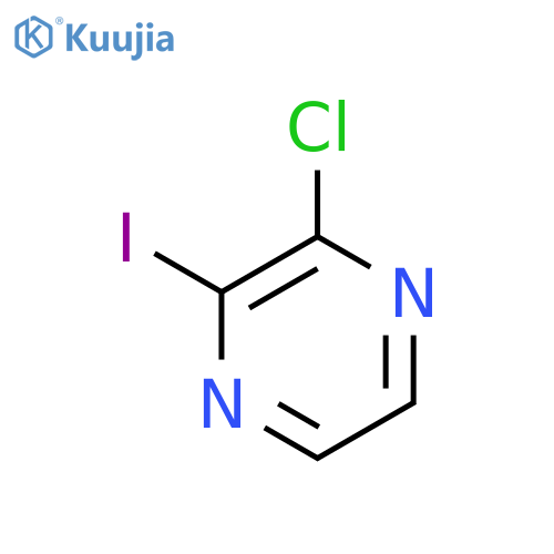 2-chloro-3-iodopyrazine structure