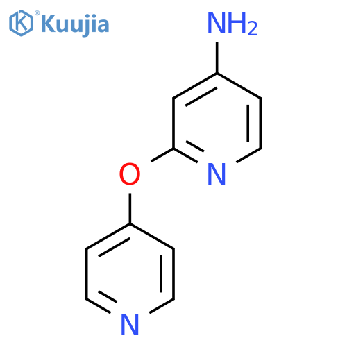 2-(Pyridin-4-yloxy)pyridin-4-amine structure