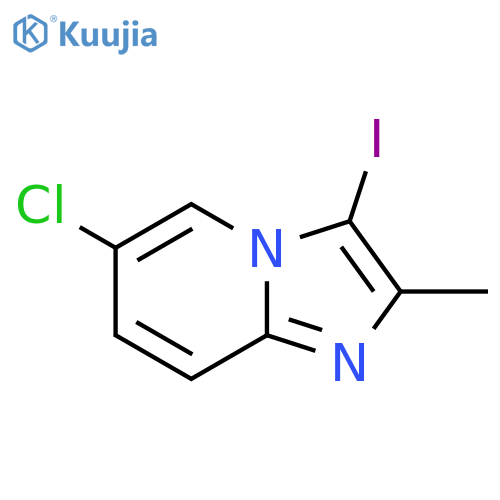 6-Chloro-3-iodo-2-methylimidazo1,2-apyridine structure