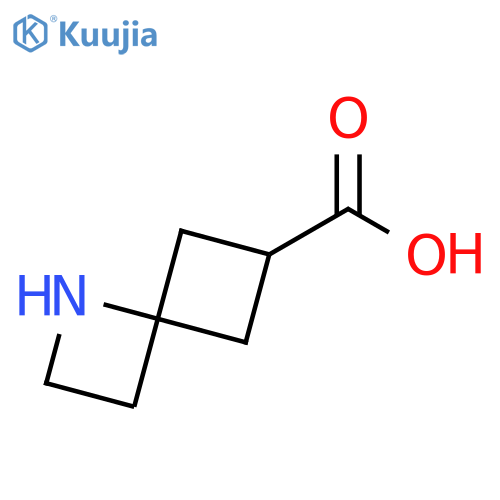 1-azaspiro3.3heptane-6-carboxylic acid structure