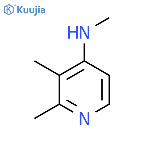 4-Pyridinamine, N,2,3-trimethyl- structure