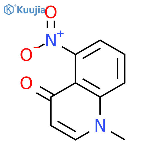 4(1H)-Quinolinone, 1-methyl-5-nitro- structure