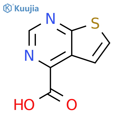thieno[2,3-d]pyrimidine-4-carboxylic acid structure