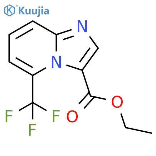 ethyl 5-(trifluoromethyl)imidazo[1,2-a]pyridine-3-carboxylate structure