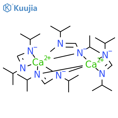 Bis(N,N-di-i-propylformamidinato)calcium(II) dimer, (99.99 %-Ca) PURATREM structure