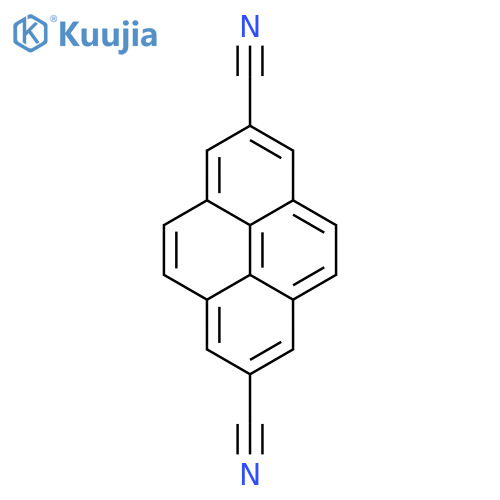 2,?7-?Pyrenedicarbonitrile structure