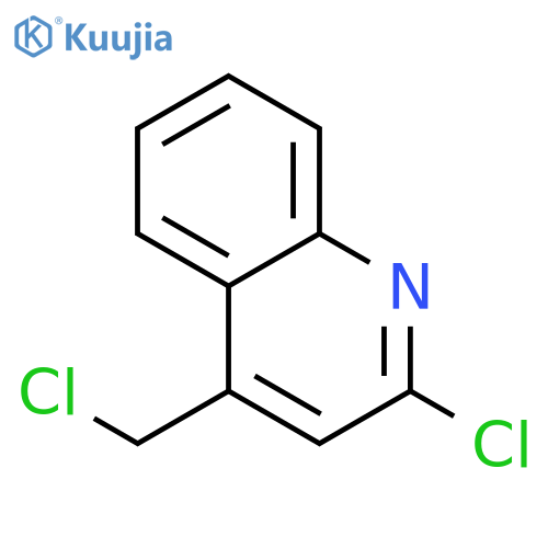 2-chloro-4-(chloromethyl)quinoline structure