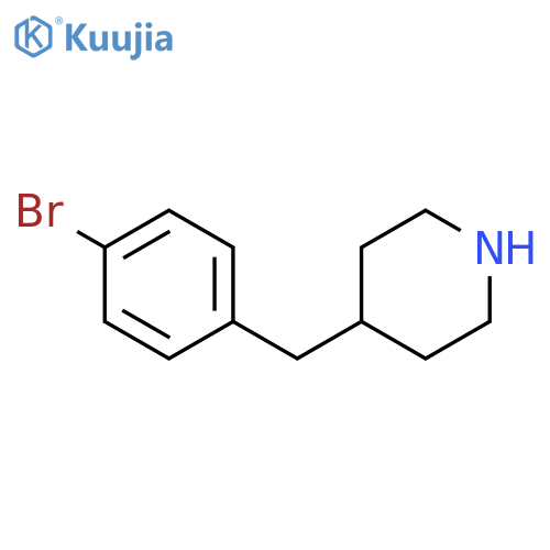 4-(4-bromophenyl)methylpiperidine structure