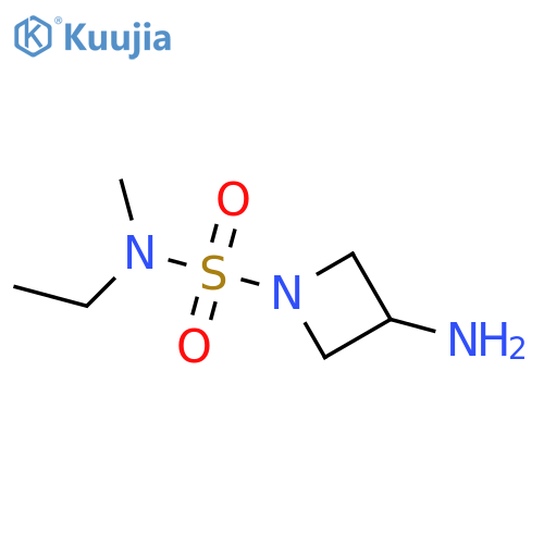 3-amino-N-ethyl-N-methylazetidine-1-sulfonamide structure