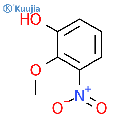 2-methoxy-3-nitrophenol structure