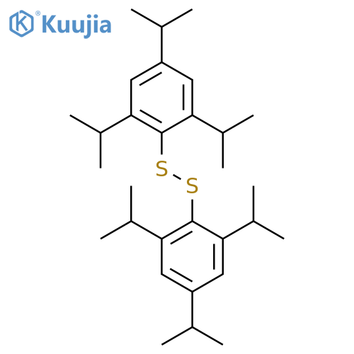 Disulfide, bis[2,4,6-tris(1-methylethyl)phenyl] structure